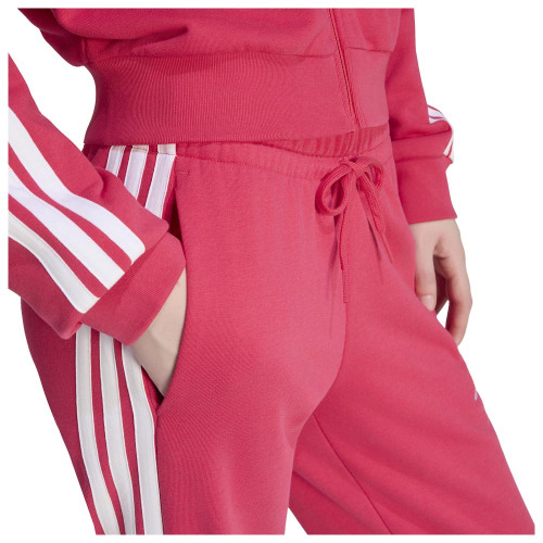 Adidas Γυναικείο παντελόνι φόρμας Essentials 3-Stripes French Terry Cuffed Pants